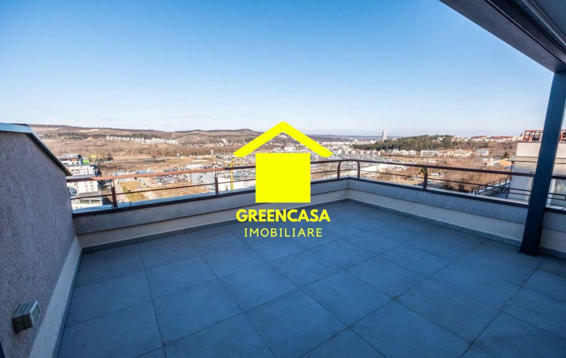 Apartament 2 camere,59 mp,terasă 46 mp,balcon,garaj,zona VIVO – fotografia 5 din 6