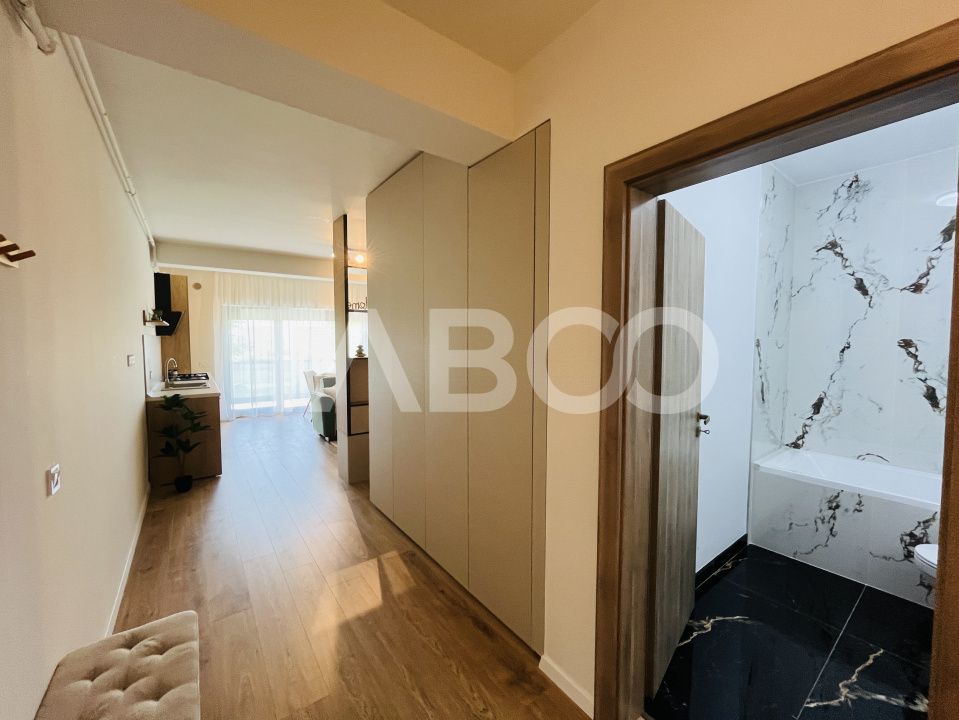 Garsoniera 38 mp cu terasa - incalzire in pardosea si aer conditionat – fotografia 5 din 9