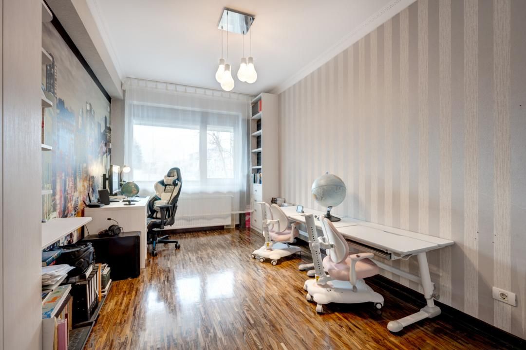 Apartament elegant 170mp, curte proprie și 3 locuri parcare, Parc Bazilescu! – fotografia 11 din 27
