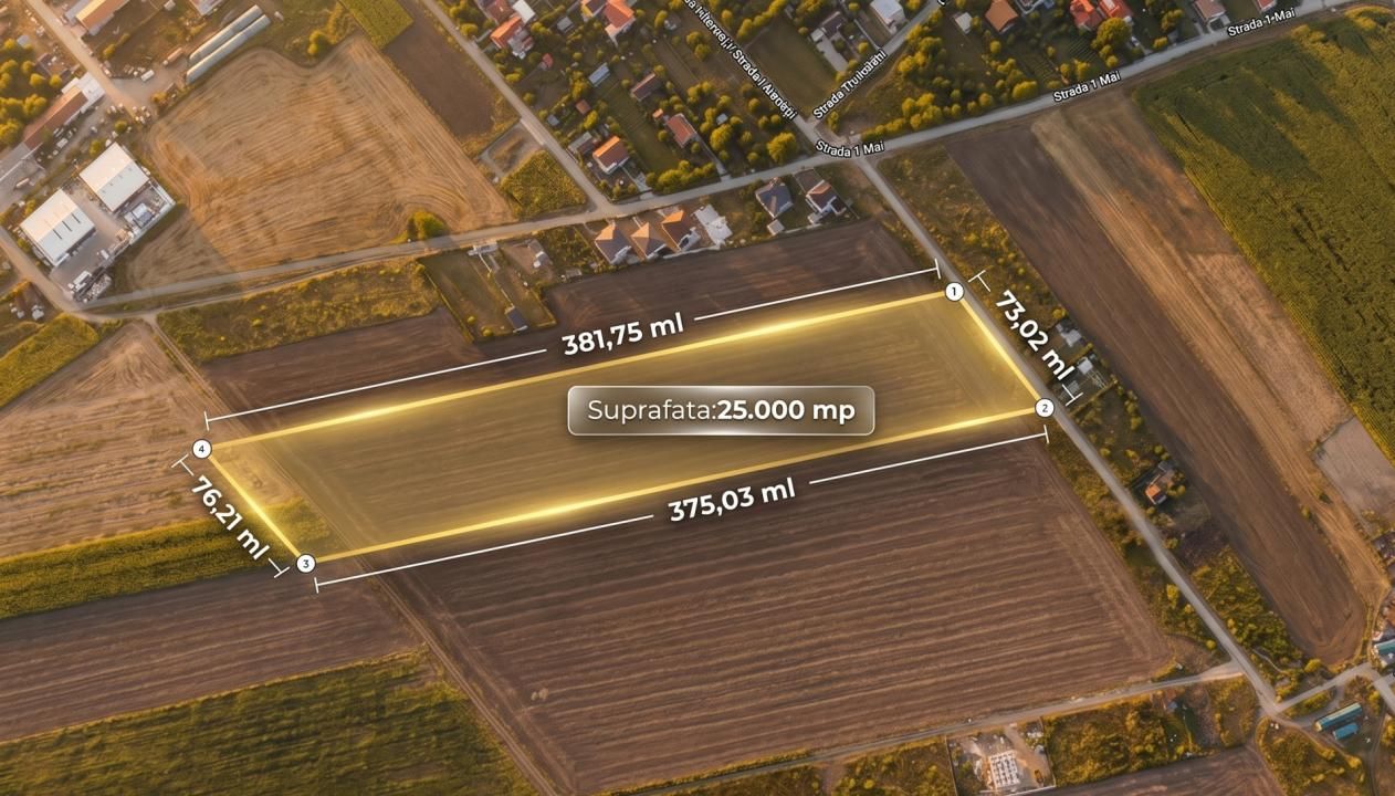 ✨OPORTUNITATE INVESTIȚIE:Teren intravilan 25.000mp Dascălu-Pădure, parcelabil✨ – fotografia 2 din 14