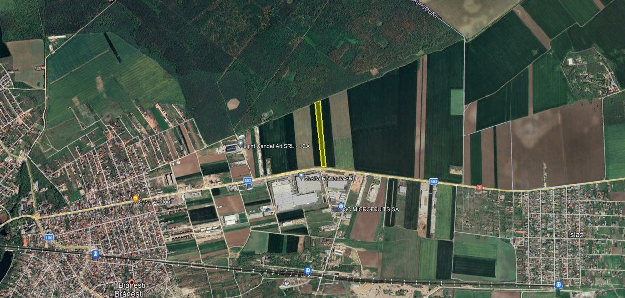 Teren Vanzare Intravilan Branesti investitie Zona Industriala Makita – fotografia 18 din 35
