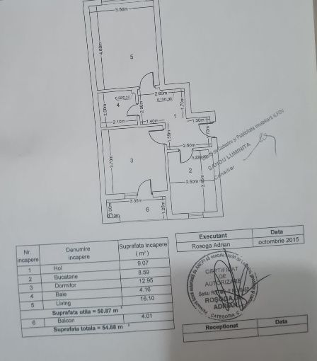 Apartament 2 camere mobiat + loc parcare, bloc 2015 Chiajna – fotografia 12 din 12