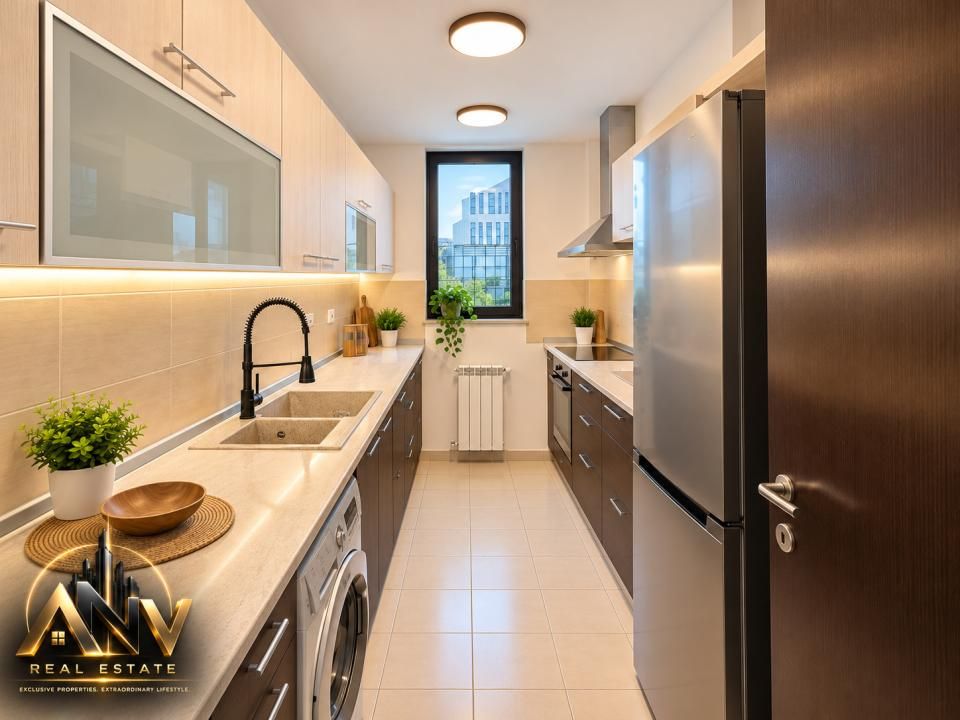 APARTAMENT DE ÎNCHIRIAT | 117 MP | 4 CAMERE | 2 LOCURI SUBTERAN| NORTH AREA LAKE – fotografia 12 din 15