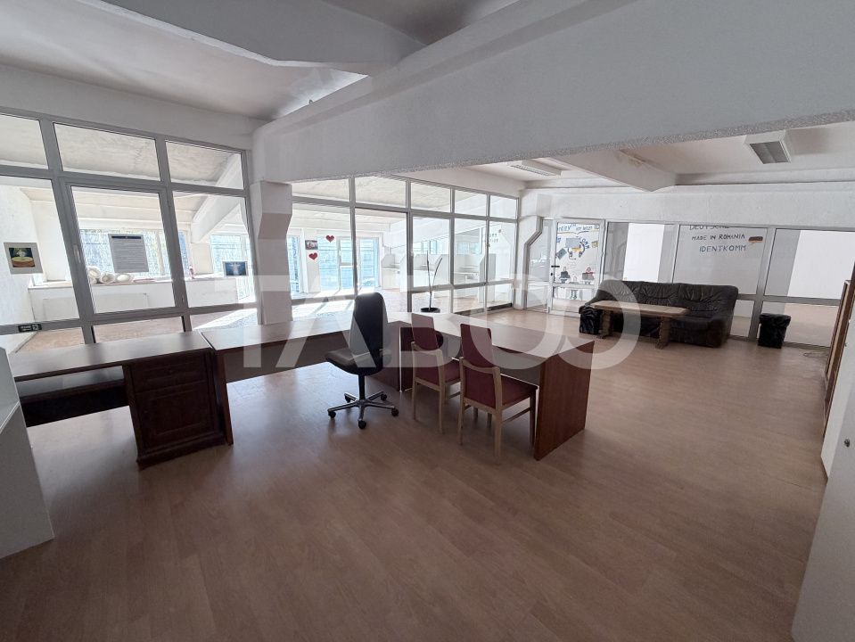 Spatiu de birouri 220 mpu zona Piata Cluj Sibiu ideal call center IT – fotografia 1 din 7