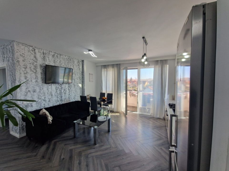 Apartament 3 camere, mobilat si utilat, bloc nou in Apahida – fotografia 2 din 15
