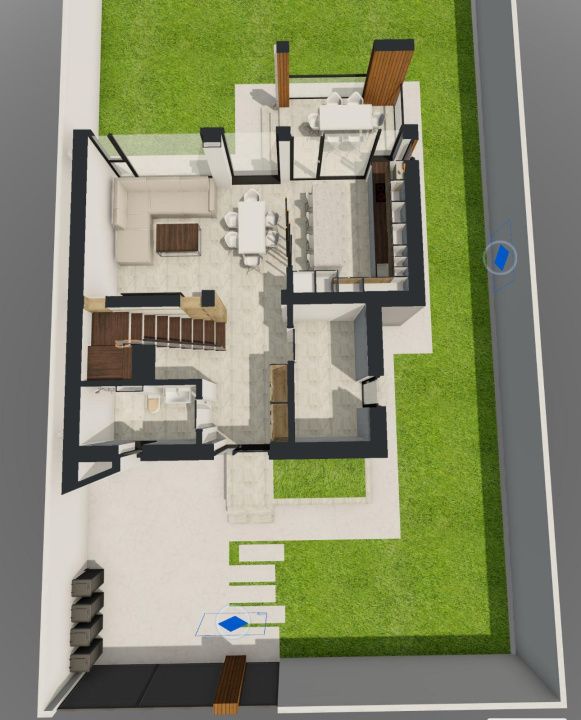 Casa P+1, 373 MP teren, 124,95 MP utili, Selgros – fotografia 6 din 7