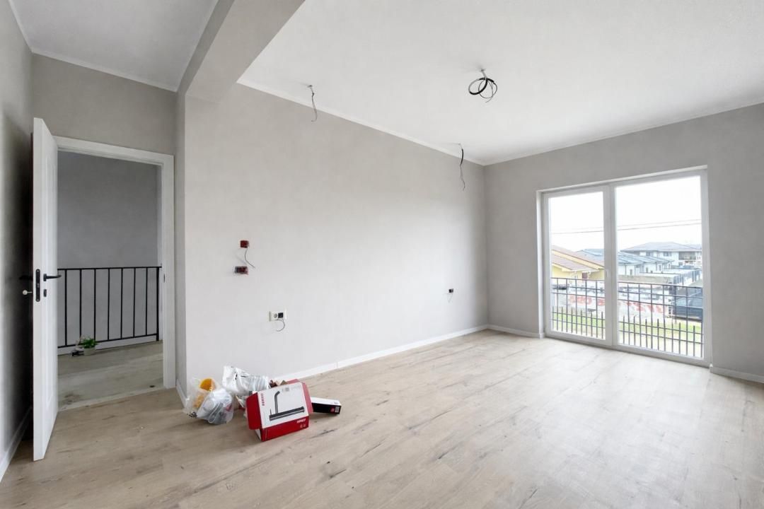 Duplex cu 4 camere despartit prin spatiu tehnic- Mosnita Veche – fotografia 11 din 13