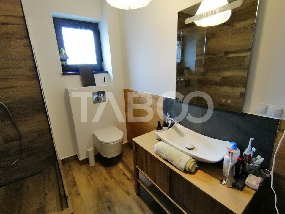 Casa individuala moderna cu terasa teren 408 mp zona Selimbar Sibiu – fotografia 13 din 30