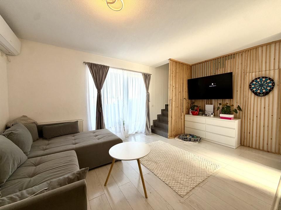 Duplex elegant cu 3 camere, 61 mp utili, mobilat/utilat - Sanandrei – fotografia 2 din 9