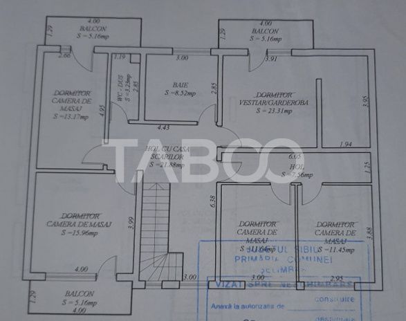 Apartament la casa de vanzare 4 camere 2 bai 118 mp Slimbar Sibiu – fotografia 5 din 5