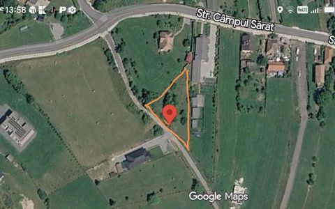 Teren de vânzare în Sovata. 1300 mp