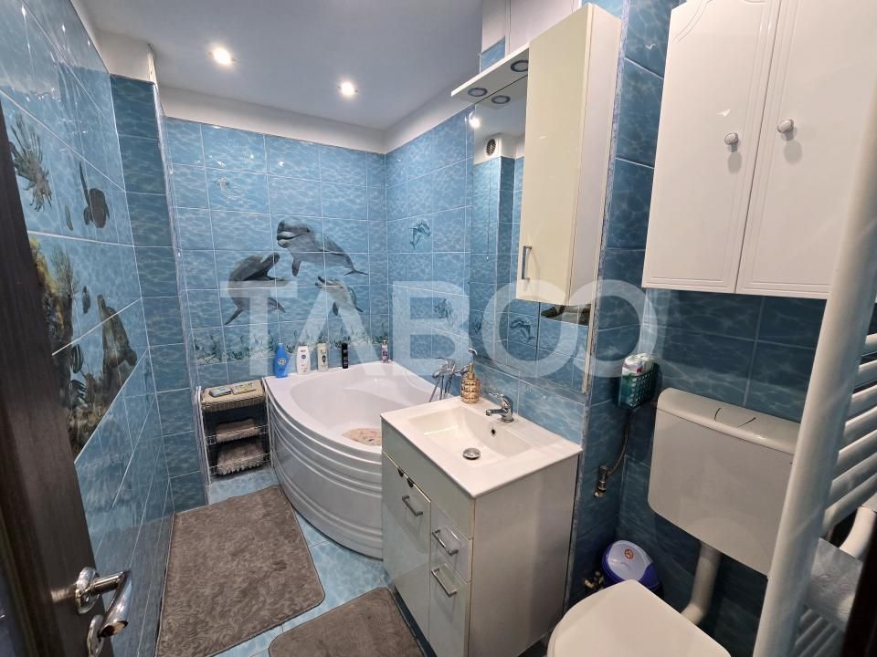 Apartament 3 camere mobilat 2 bai balcon pivnita Mihai Viteazul Sibiu – fotografia 5 din 18