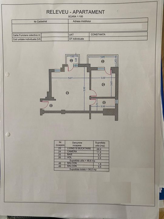 Apartament cu 2 camere de vânzare în zona KM 5 – bloc nou, cu lift – fotografia 6 din 8