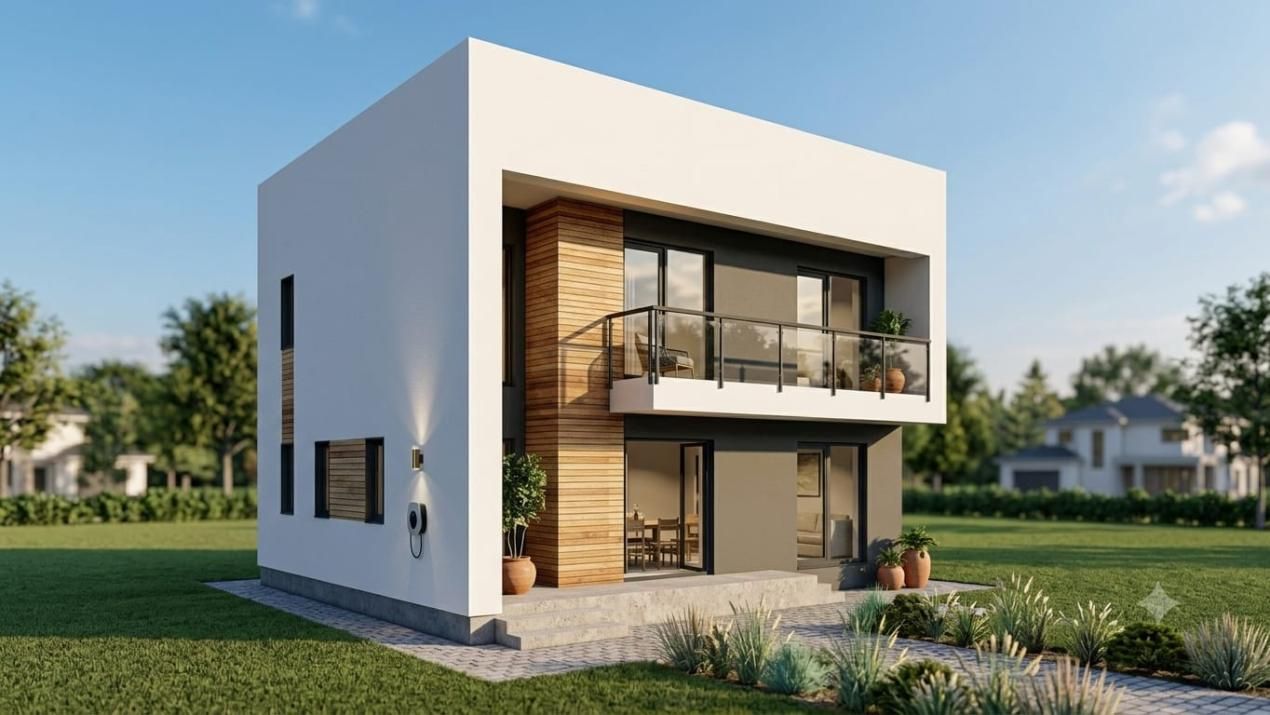 BRADU | Casa individuala | Teren 400 mp | Predare la cheie – fotografia 1 din 6