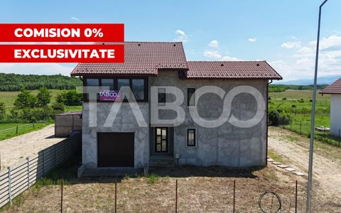 Casa individuala 5 camere 3 bai garaj 497 m teren liber Sat Sercaia