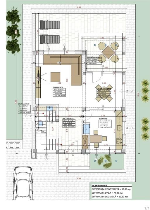 Vila premium cu arhitectura moderna Valea Ursului-Miroslava – fotografia 12 din 13