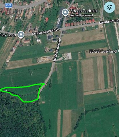Teren de 9.967 mp cu utilități  – Gilău – fotografia 1 din 2
