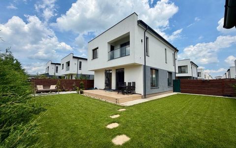 Vilă individuală P+1 în Tunari – confort modern și eficiență energetică
