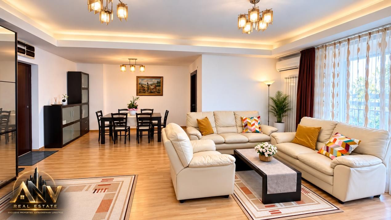 APARTAMENT DE ÎNCHIRIAT | 117 MP | 4 CAMERE | 2 LOCURI SUBTERAN| NORTH AREA LAKE – fotografia 1 din 15