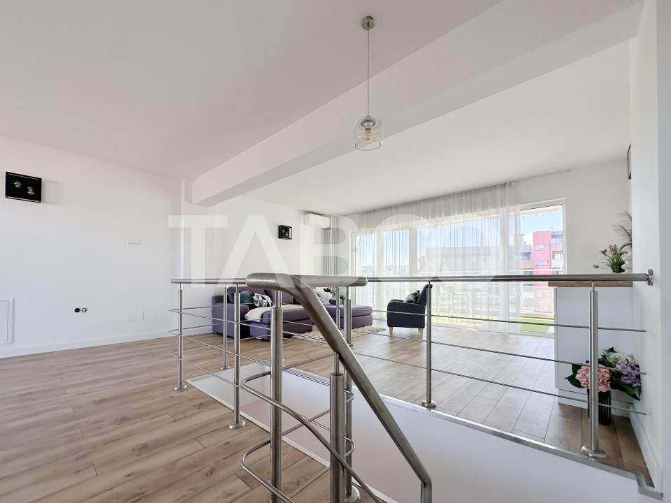 Penthouse de vanzare 2 nivele 160 mp utili 75 mp terasa cu garaj – fotografia 20 din 20