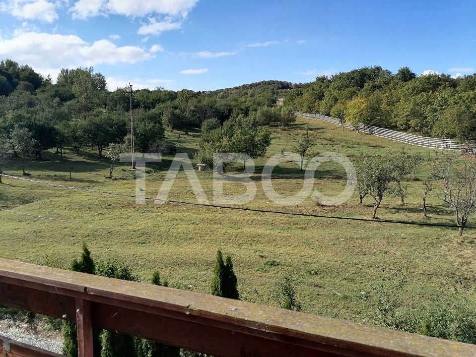 Pensiune 13 camere 16 bai sauna piscina si teren 1565 mp Cisnadioara – fotografia 7 din 42