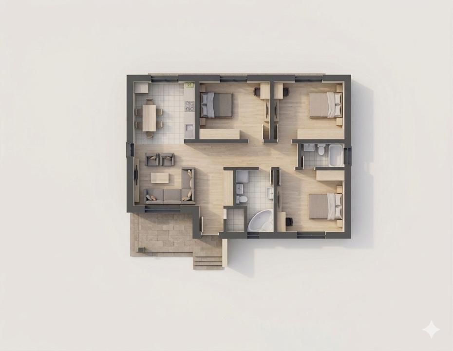 TVA inclus | Case individuale 4 camere Trivale | zona Colina Verde - Magic – fotografia 2 din 2