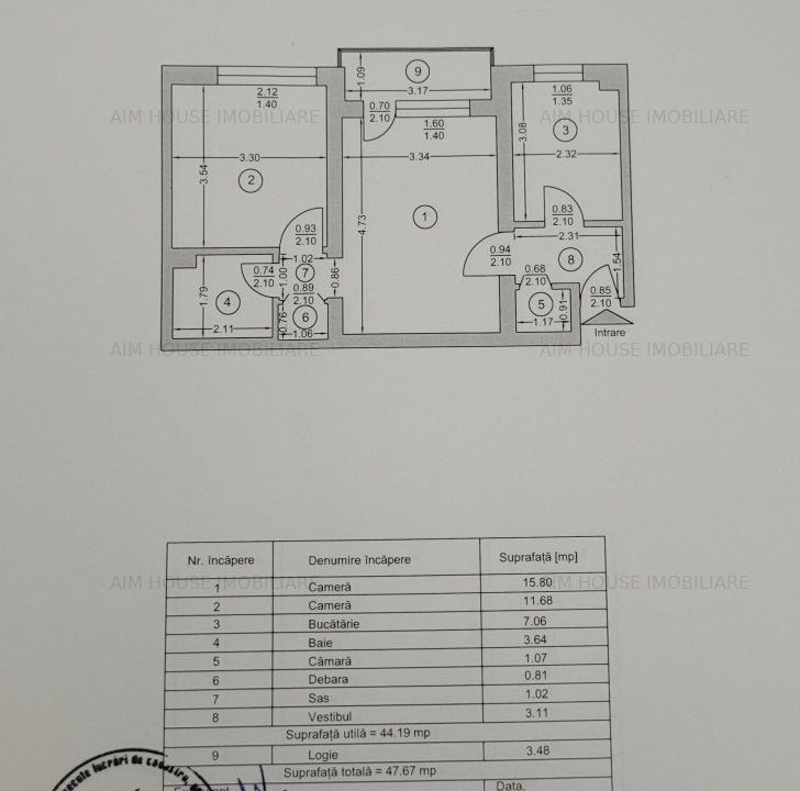 Secuilor-P-ta Sudului-Ap. 2 Camere etaj 3/4-mobilat/utilat – fotografia 8 din 8