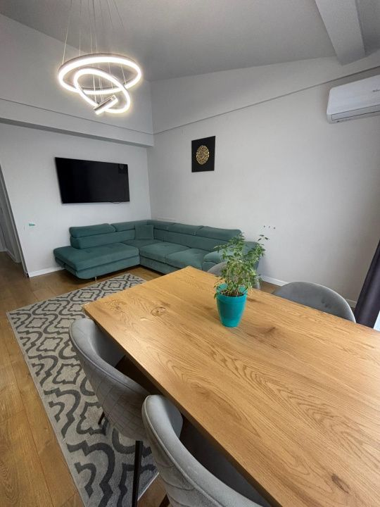 Apartament 3 camere, finisat, mobilat, modern, terasa generoasa, zona Cetatii – fotografia 11 din 13