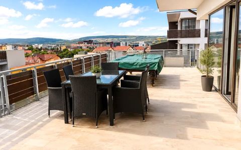 Penthouse cu 4 camere si terasa in Buna Ziua