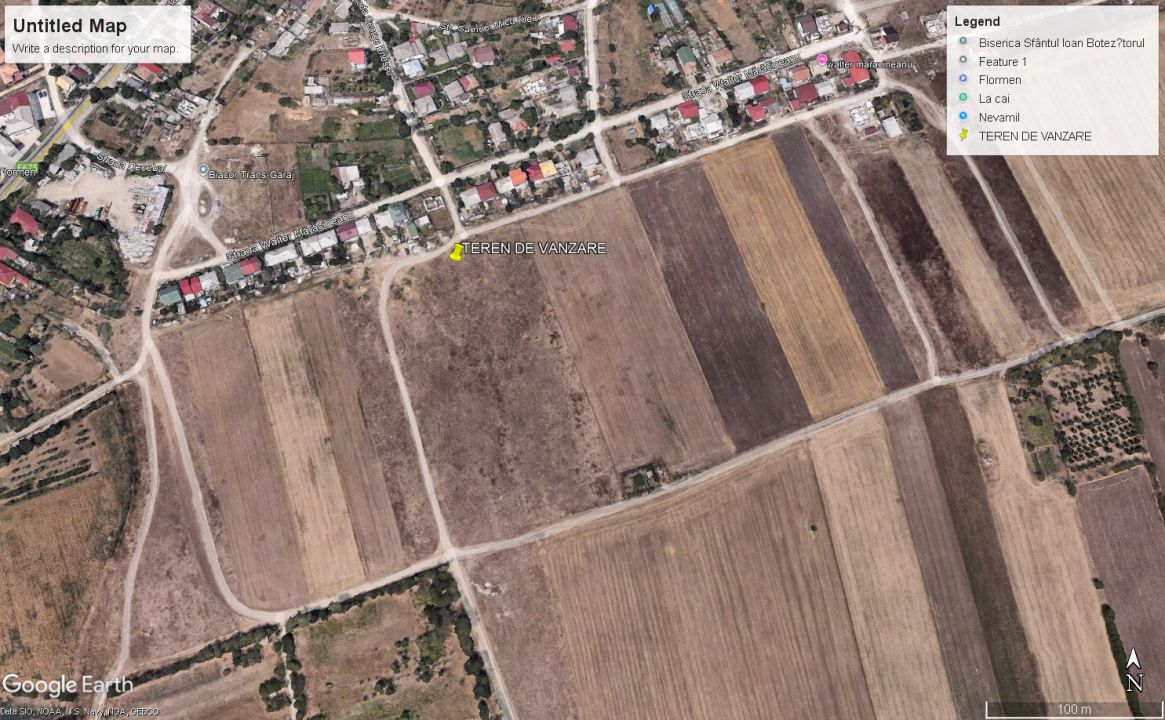 Teren intravilan 5000 mp situat in Techirghiol, langa case – fotografia 5 din 6