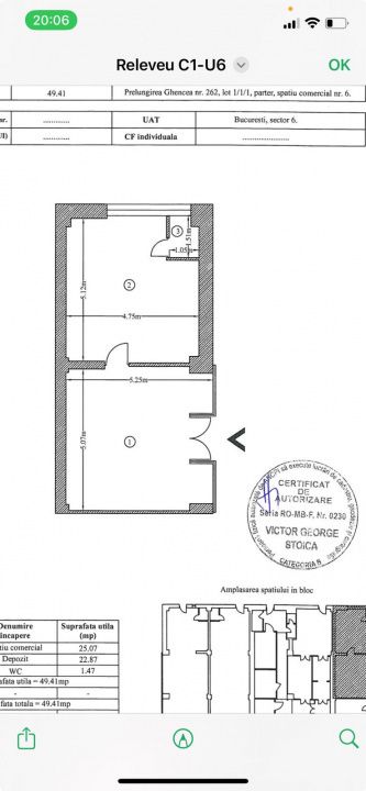 Inchirere-Spatiu comercial - Prelungiera Ghencea nr. 262 - 50 mp – fotografia 3 din 21
