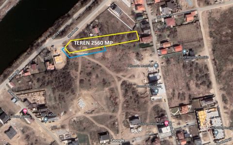 Teren de vanzare Mamaia Nord strada M2 , suprafata 2560 mp ,