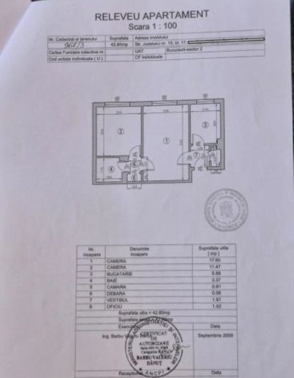 2 Camere de vanzare | Parcul Circului | Bloc reabilitat | Metrou | – fotografia 9 din 9