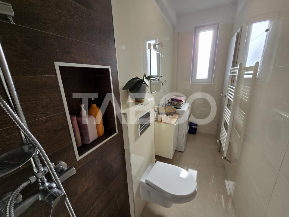 Penthouse 4 camere mobilat 2 bai 2 parcari terasa 72 mp Turnisor Sibiu – fotografia 10 din 20