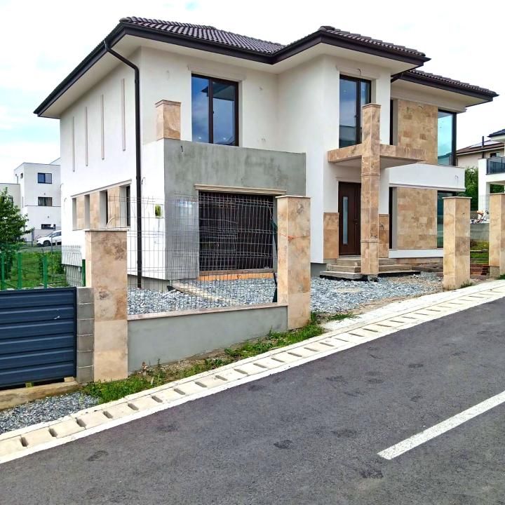 Casă individuală modernă, cu garaj | Teren 500 mp | intrare Chinteni – fotografia 1 din 7