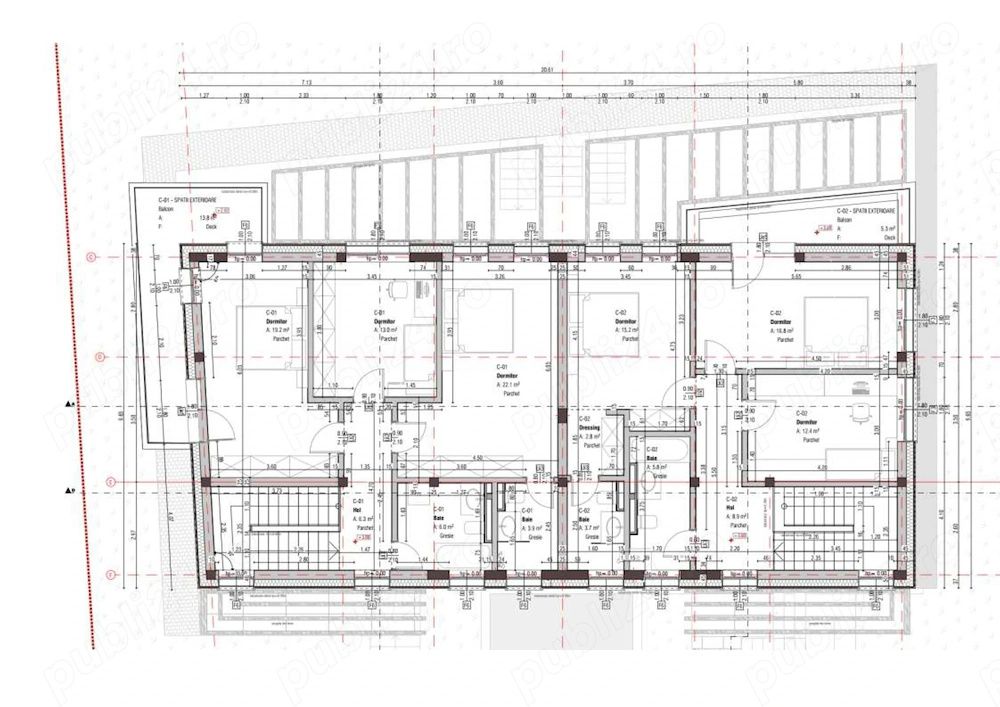 Duplex de lux cu panoramă asupra orașului, în Dâmbul Rotund 240 mp utili – fotografia 7 din 9