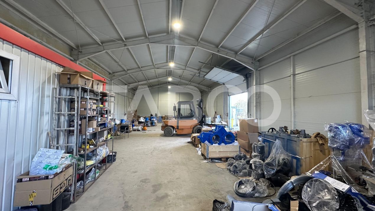 Hala de vanzare cu acces direct din DnE1 industriala Cristian Sibiu – fotografia 5 din 6