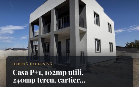 Casa P+1, 102mp utili, 240mp teren, cartier Lascar Catargiu