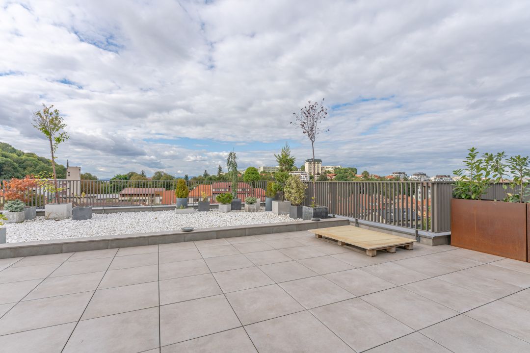 Penthouse de Lux | 4 Camere | 209 mp Terase | Vedere spre Tâmpa – fotografia 22 din 23