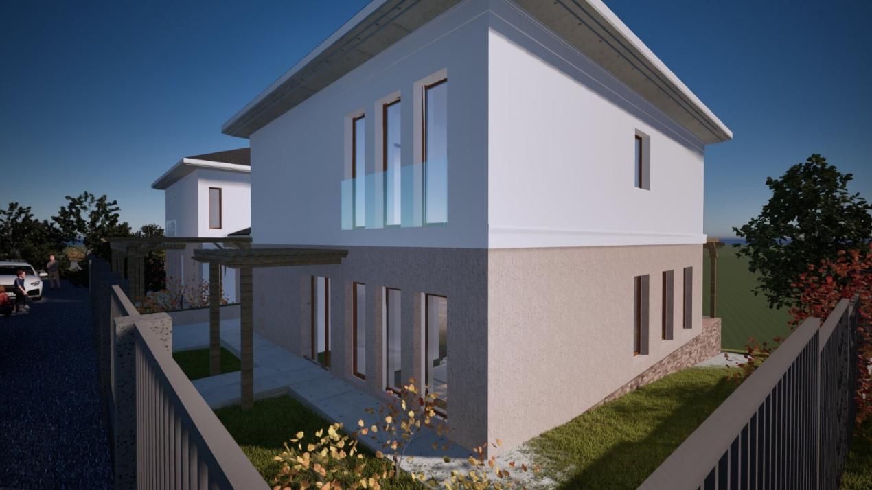 Teren 970 mp cu autorizație pentru 2 case Panorama deosebită, Zonă Ion Creanga – fotografia 10 din 13