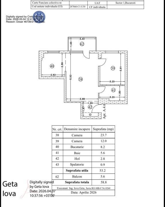 2 Camere de vanzare | Atrium Plaza | 0% Comision |Centrala | Nemobilat – fotografia 9 din 9
