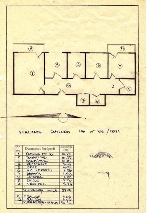 3 Camere | Tineretului | BL. 1982 | Parc | Metrou | Super Preț – fotografia 18 din 19