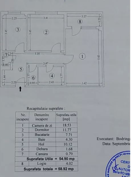 Tineretului-2 camere METROU-Parc – fotografia 8 din 8
