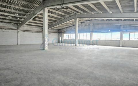 Hala de 3000 mp de productie sau depozitare in Oradea, zona de Centura