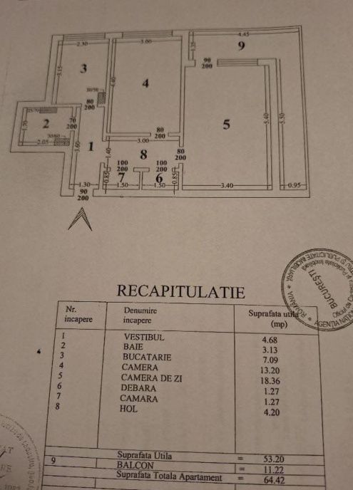 Apartament 2  camere - 4 minute metrou 1 Decembrie 1918 – fotografia 8 din 8
