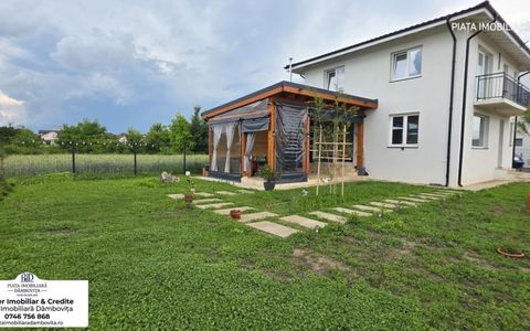 Casă Modernă P+1 – 132 mp Utili în Cartier Rezidențial, ULMI-lângă Târgoviște