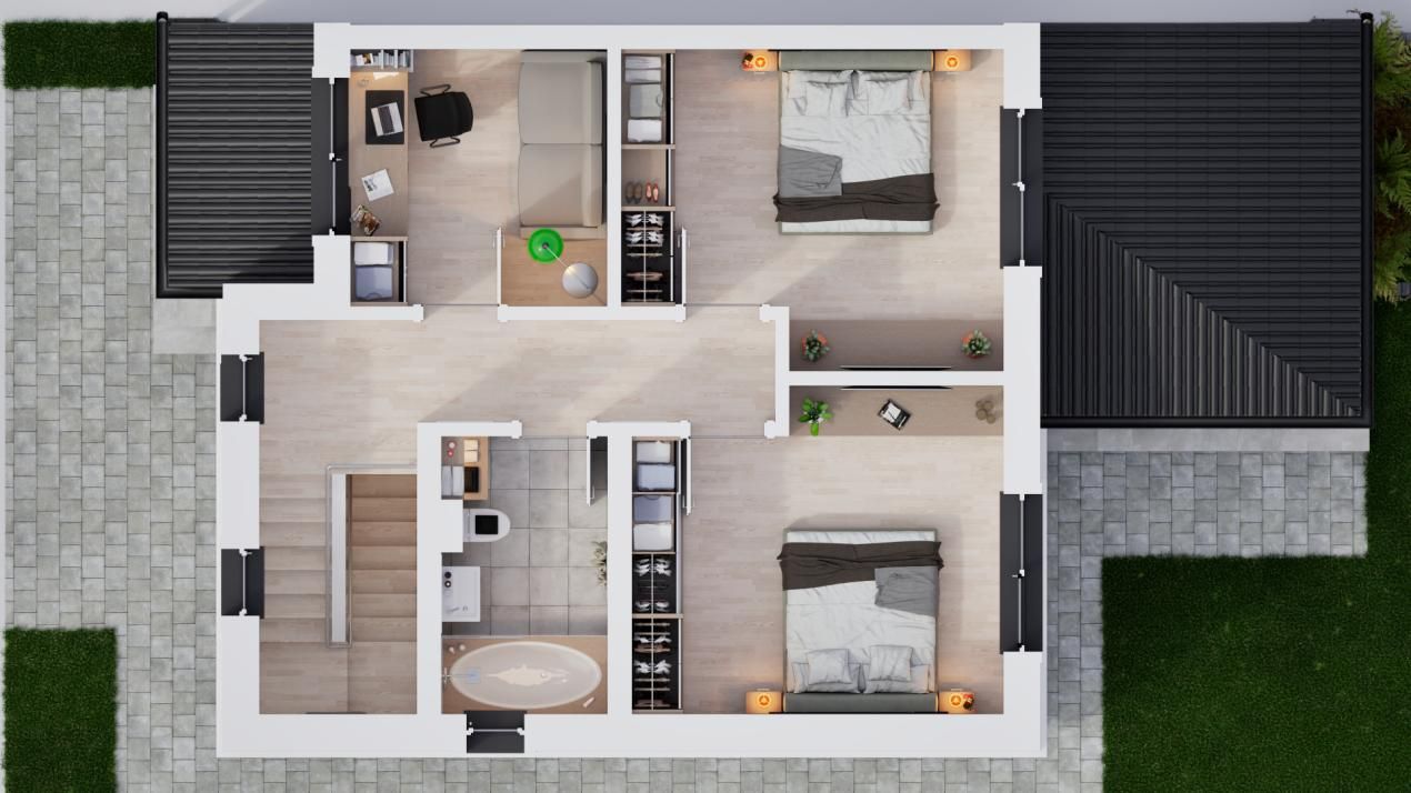 Casa duplex 4 camere in cartier nou Șură Mica – fotografia 9 din 13