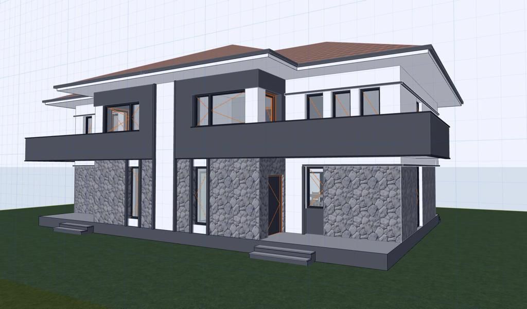 Teren de 2000mp, Chinteni Central, AC, utilități – fotografia 1 din 3