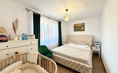 Triplex modern, 3 camere, 77 mp utili, mobilat/utilat - Sanandrei