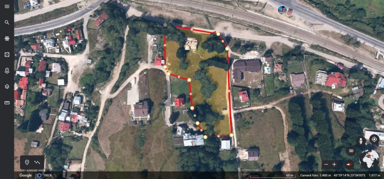Teren 10.000 mp cu tripla deschidere pretabil pensiune/azil. – fotografia 1 din 5